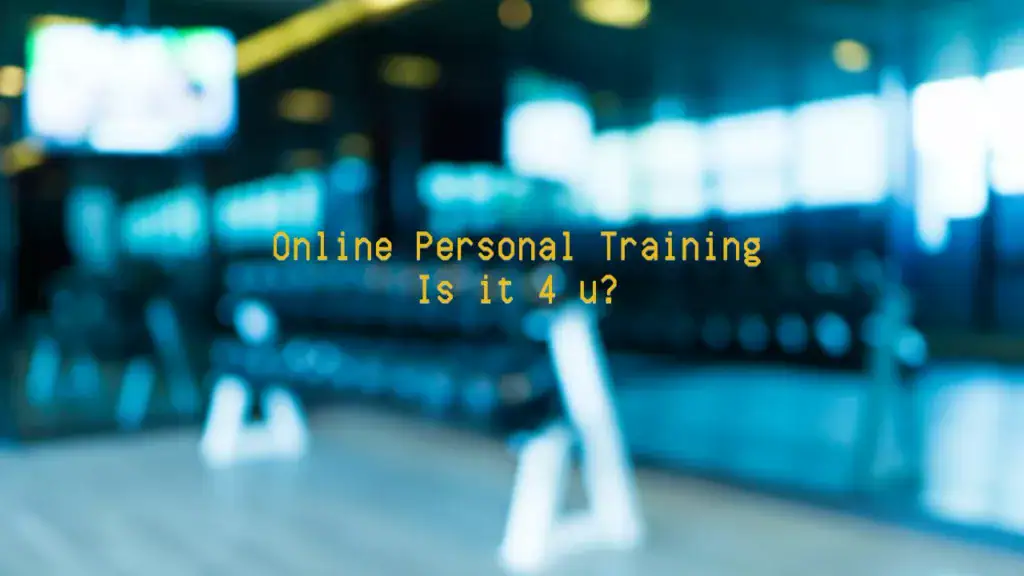 online personal training